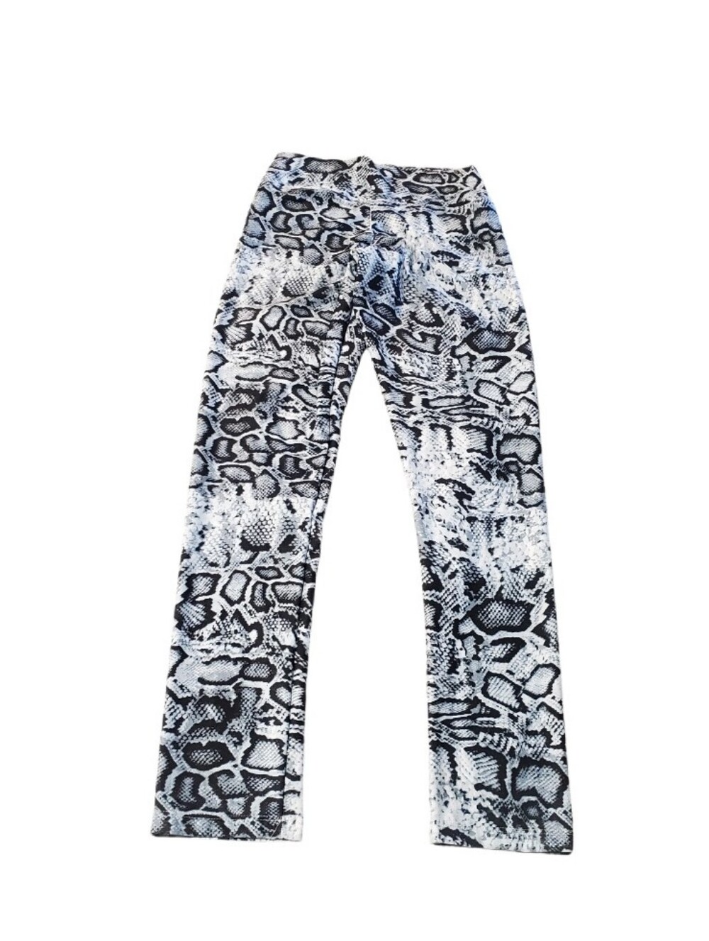 Beup Yoga Black‎ and White Snake Print Leggings Medium - Picture 2 of 6